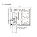 Deper DSL16 dunker motor sensor doors commercial automatic sliding glass doors